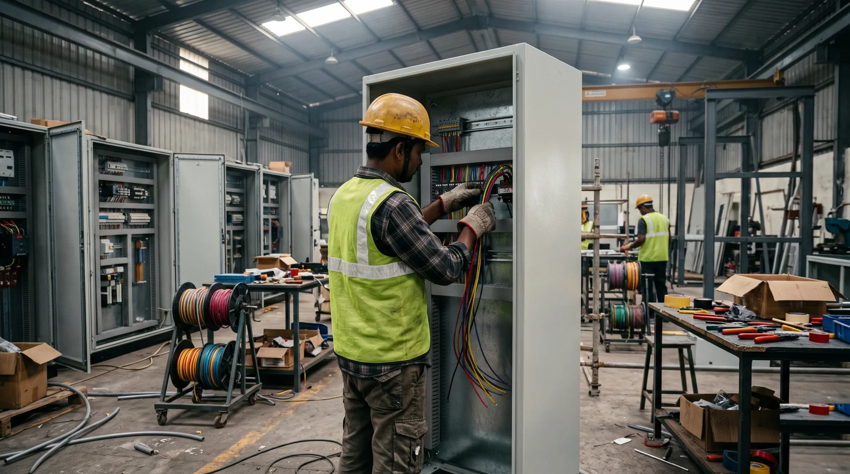 Quality inspection at Prime Volt Systems