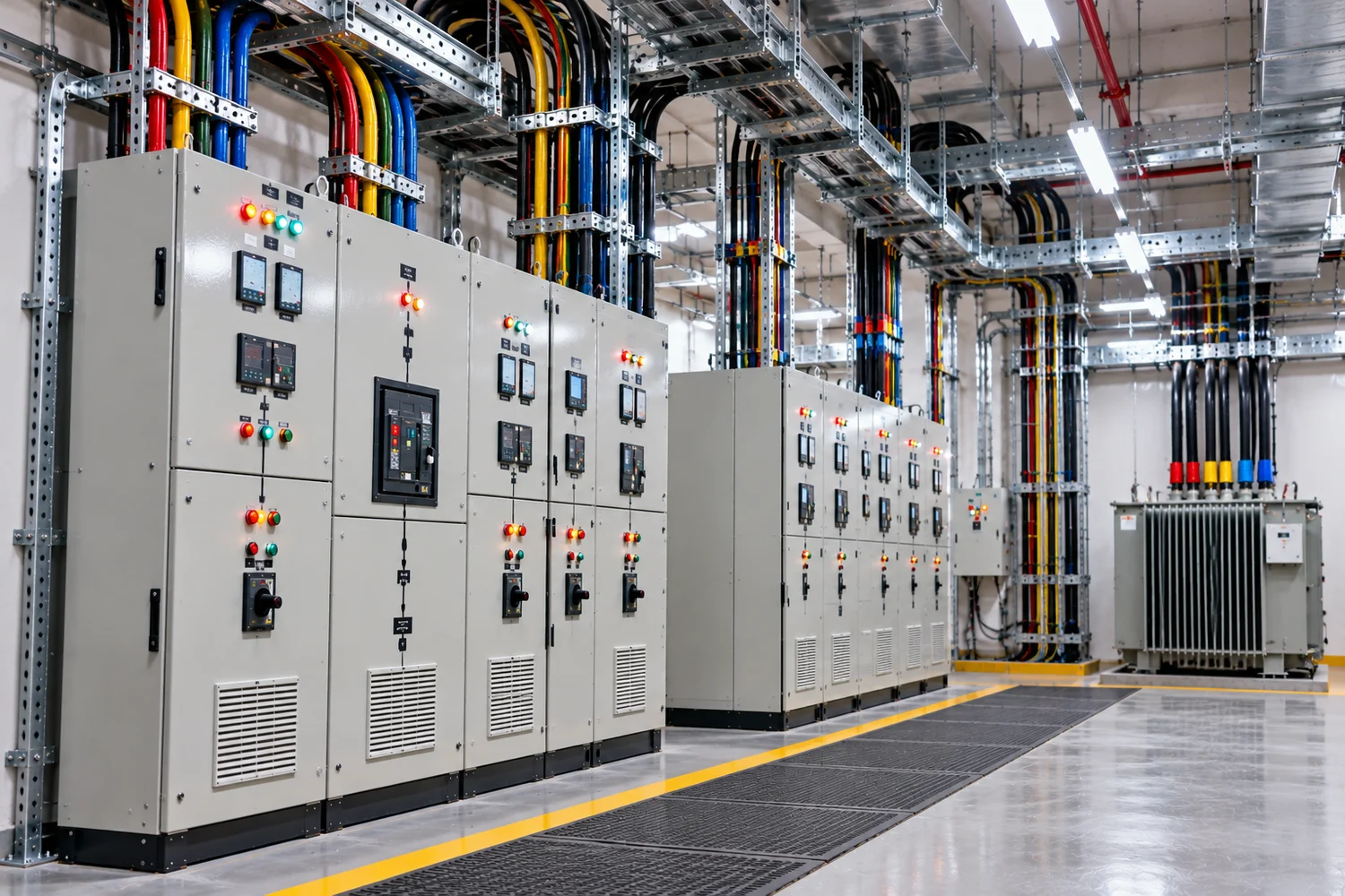 Generator Synchronisation Panels view 3